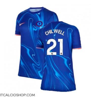 Chelsea Ben Chilwell #21 Prima Maglia Femmina 2024-25 Manica Corta